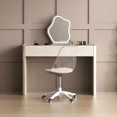 Modern Design Barber Shop Dressing Table with Hair Stylist Makeup Station Hair Cutting Barber Saloon Equipment