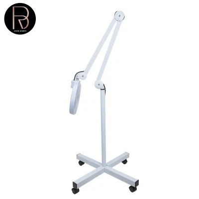 Factory Price Standing 5X LED Magnifying Lamp for Face Body Eyes Cosmetic Lamp Skin Rejuvenation Whitening Features US IT Plug