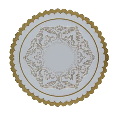 Wholesale Custom Round Tissue Paper Coasters Disposable Cup Mat for Home Car Restaurant Hotel Tissue Paper Coasters
