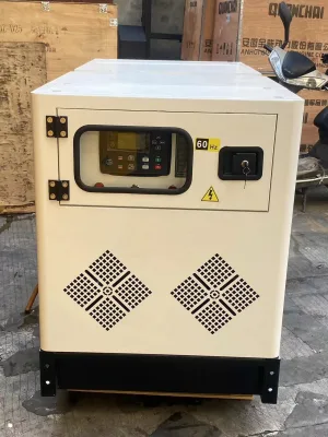 Binshi 15kva-100kva Super Silent Diesel Generator Set UK Engine Remote Start Open Frame 220V 3 Phase