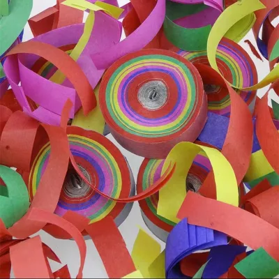 Party Favor 3cm 4cm Diameter Biogdegradable Confetti Streamer Confetti Streamer for Confetti Cannon Popper Filler
