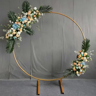 Wedding Arch Stand Round Circle Backdrop