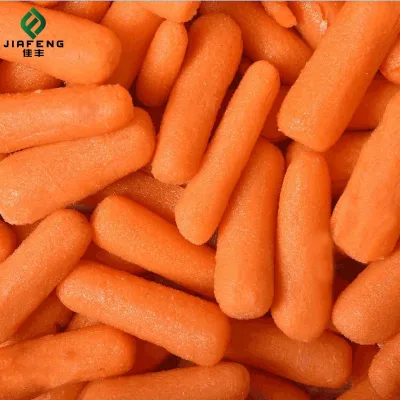 Organic IQF Chopped Carrots Bulk Frozen Vegetables in Strips Diced Carrots