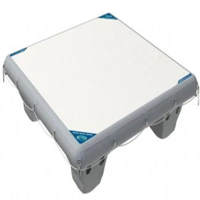 Inflatable Floating Dock Air Platform, Air Dock Platform Floating Island Raft