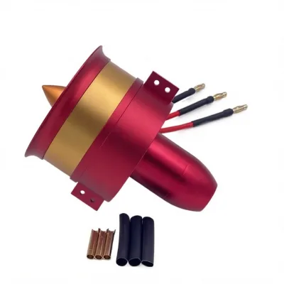 JP Hobby 70mm 12 Blades FPV EDF Ducted Fan 2250KV Motor 4S-6S CNC Aluminum Alloy for RC Jet Airplane