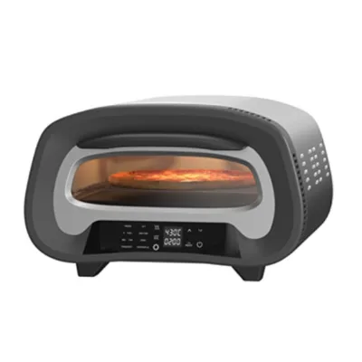 Modern DIY Function 12 Inch Stainless Steel Toasters Electric Pizza Oven with Triple Insulated Glass Door