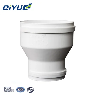 Standard Size ABS Plastic Accessories Easy Install Concentric Reducer Connector for Hospital Central HVAC Ventilation Systems