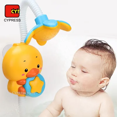 Electric Octopus Water Toys Bath Toy Animal Mini Rubber Duck Baby Bath Toy