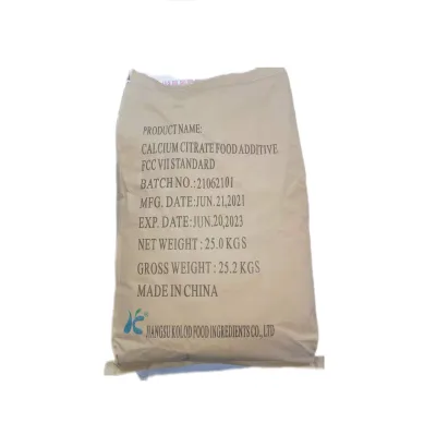 KOLOD Food Grade Calcium Citrate Price