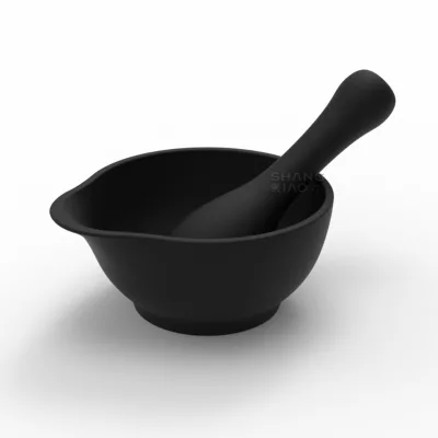 Customized Pre-Seasoned Cast Iron Mortar And Pestle For Spices And Seeds