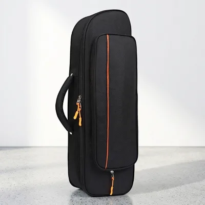 Lightweight Oxford Dual Shoulder Soft Backpack Bag Portable Hand Carry Storage Case for Trumpet Hulusi Wind Instrument