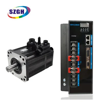 SZGH Good Price 220V Three Phases AC Servo Driver Matched Motor for 2.3kw-7.5kw for Big Power High Torque Low Speed Ac Motor
