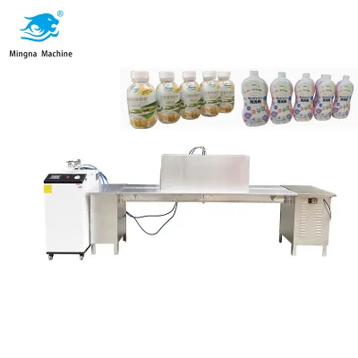 Plastic Bottle Label Shrink Machine PET Label Film Steam Shrink Machine Cosmetics Trademark Heat Shrink Machine Small