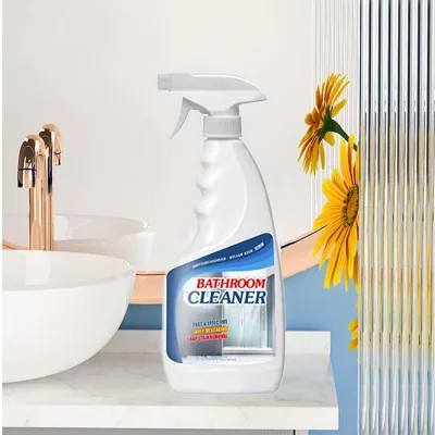 Effective Disposable Eco-Friendly Lemon Fragrance 500ml ISO9001 Certified Bathtub Wall Tile Wash Basin Liquid Spray Bathroom