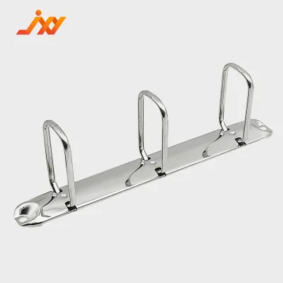 Large Metal Binder 3 Ring Q Hole Clip A4 File Document Binding Buckle Office Stationery Hardware