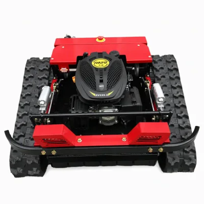 Municipal Roadside Mower Remote Control Tracked Grass Cutter Machine for Highway Slope Embankment Vegetation Sanitation Use