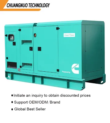 Hot Selling 250kVA Cummins Silent Diesel Generator 3-Phase 4-Wire 50Hz Low Fuel Consumption for Outdoor Use China