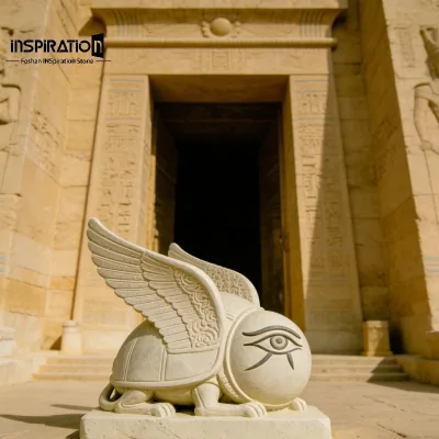 Manufactured Sandstone Animal  Decor Precast Stone Animal Statue Precast Stone Animal Figure