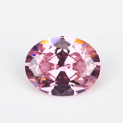 Wholesale Multi Color Oval CZ Loose Stones 5A Grade Faceted 2x4mm to 10x12mm for Ring Earring Pendant Jewelry Making