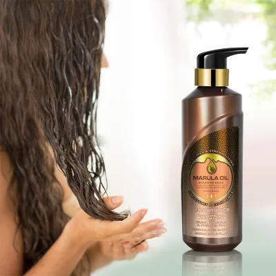 BINGO Custom Logo Mild Plant Formula Strong Hair Roots Anti-itchy Moisturize Marula Essence Hair Conditioner