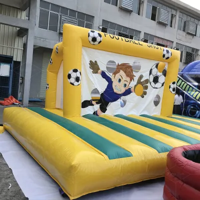 Hot Sale PVC Material Shoot Out Soccer Goals Target Customized Inflatable Football Goal for Sale
