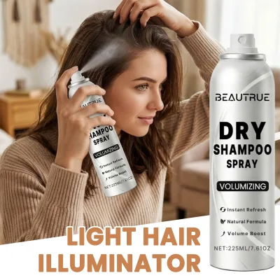 Wholesale Dry Shampoo for Women Light Tone Volumizing Starch Spray Scalp Oil Treatment Deodorizing No Residue Salon Grade