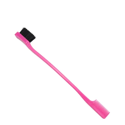 Double-Ended Eyebrow Eyelash Makeup Brush Set ABS Material Skin-friendly Facial Spatula Included for Hair Wax Dye Tools