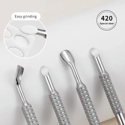 Hot Sale Double Side Pusher Nail & Cuticle Nails Cuticle Pusher All Nails File Cuticle Pusher