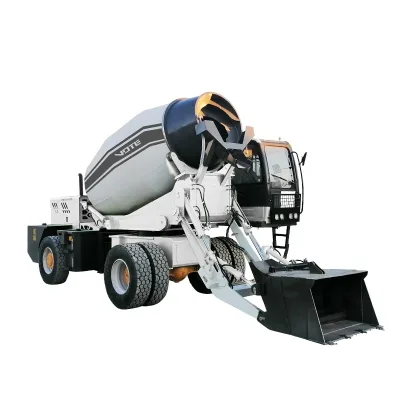 Factory Supplying Self Loading Bucket Concrete Mixing Mixer Car Truck 6x4 Electric Cement 26 Cbm/h Customizable