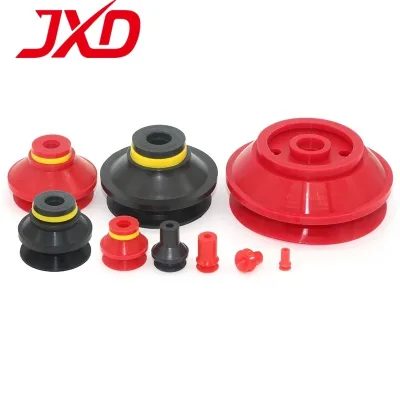 Premium Replacement PIAB VB Series Suction Pad Ripple Vacuum Sucker Bellows Suction Cup Parts Silicone Antistatic 100% Tested