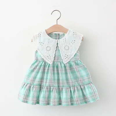 Beautiful Little Kids Clothes Party Wear Summer Dresses Young Baby Girl Dress For Toddlers Wearing