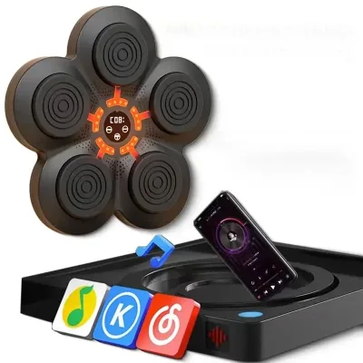 New Design Boxing Wall Target Music Connection Boxing Punch Machine