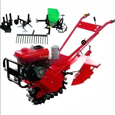 Advanced Garden Tiller for Gasoline Easy Maintenance Design with Overload Protection Cultivator