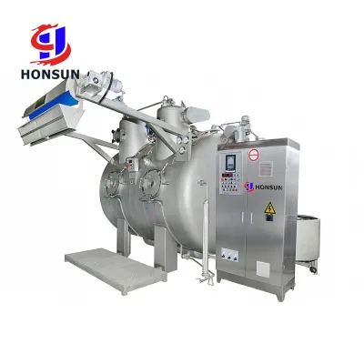 High Temperature High Pressure Automatic Textile Fabric Knit Fabric Dyeing Machine