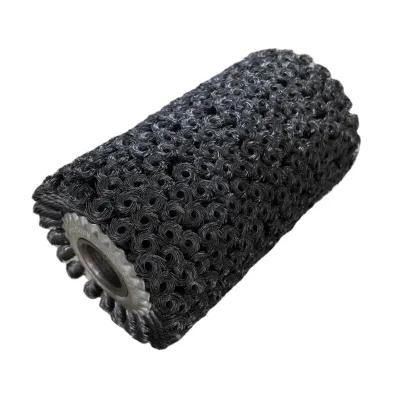 Heavy Duty Industrial & DIY Grade 125mm Multi Layer Twisted Steel Wire Brush Drum Scarifier OEM for Rust Removal