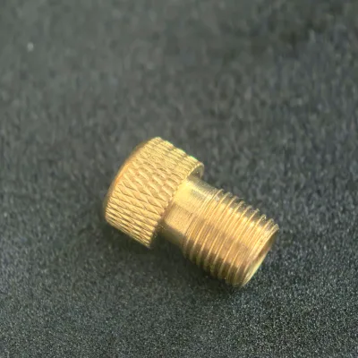 Brass Bike Bicycle Presta to Schrader Converter Tire Valve Adapter