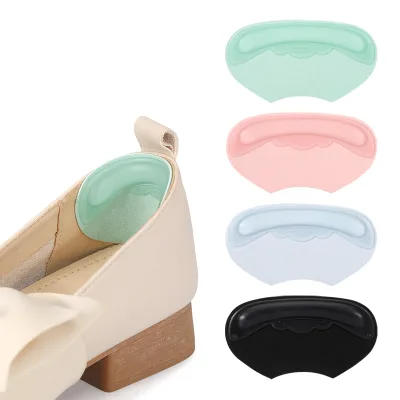 Anti-abrasion TPE Heel Sticker Loafers Sneaker Adjustment Code Anti-drop Cutting Self-adhesive Half-size Pad Color YNBG RHH07