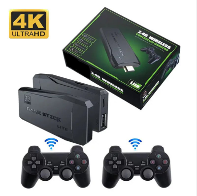 Hotselling M8 Retro Game Console with Over 20000+ Retro Games & 4k Display 64GB Wireless Game Controller