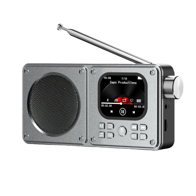 MP3 Player With FM Radio BT Speaker Portable Multimedia Player Digital Mini Pocket Stereo Headphones Design FM Portable Radio