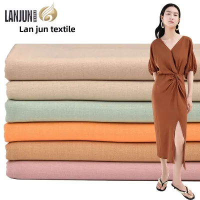 Lelisi Boys Abrasion-Resistant Dobby Brocade Fabric Stock-Polyester-Spandex Blended Dyed Woven 215g/m 58/60" Wide Spring/Summer