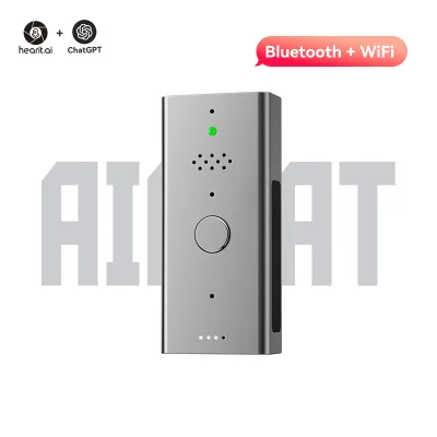 Hearit.ai AI Voice Recorder with Real-Time Translation & for Portable Design for Meetings and App Audio Recording