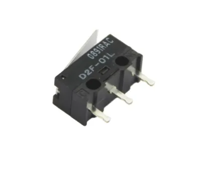 D2F-L New Original Mouse Micro Switch Grey Dot Limit Switch 3pin