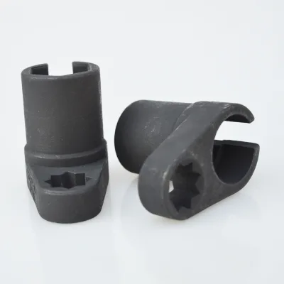 Universal 7/8"22mm Steel Oxygen Sensor Sleeve 1/2 Flower Pattern Angle Drive Oxygen Sensor Removal Tool