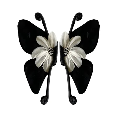 Best Sale Butterfly Wings Personalized Bow Knot Charms Ladies Accessories for Wholesale Export