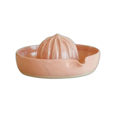 Handmade Ceramic Citrus Juicer Wheel-Thrown & Hand-Carved