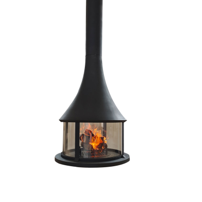wood burning fireplace mobile,hanging fireplace indoor
