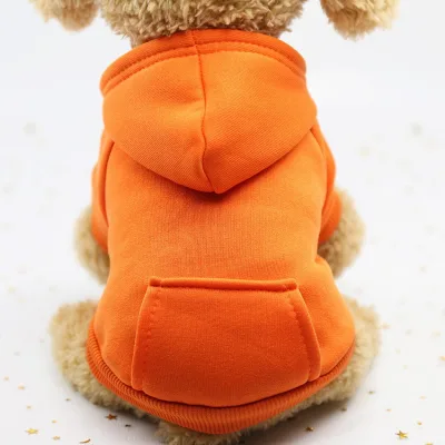 Wholesale Cheap Multicolor Soft Warm Pet Custom Hoodie Blank Dog Clothes