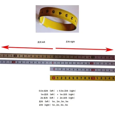 Ruler for Panel Saw Custom Scale Marking Small MOQ Flat Fixable Ruler Meter