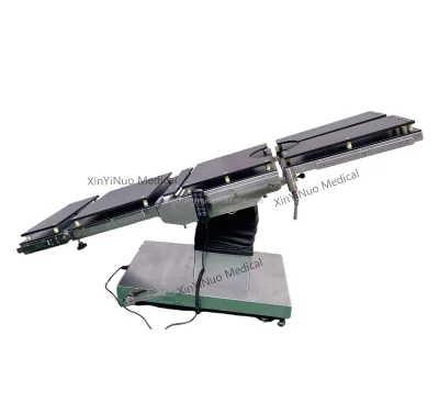 Hospital Double Layer Table Top with Space Ot Electric Operating Bed c Arm Compatible Surgery Operation Theater Table