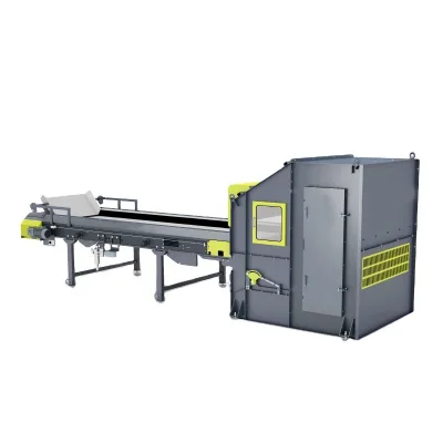 Mixed Scrap Metal Sorting Equipment / Recovery and Sorting of Metal and Stainless Steel Bumper grinding